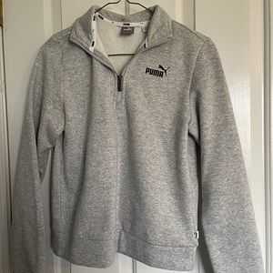 Puma quarter zip sweater